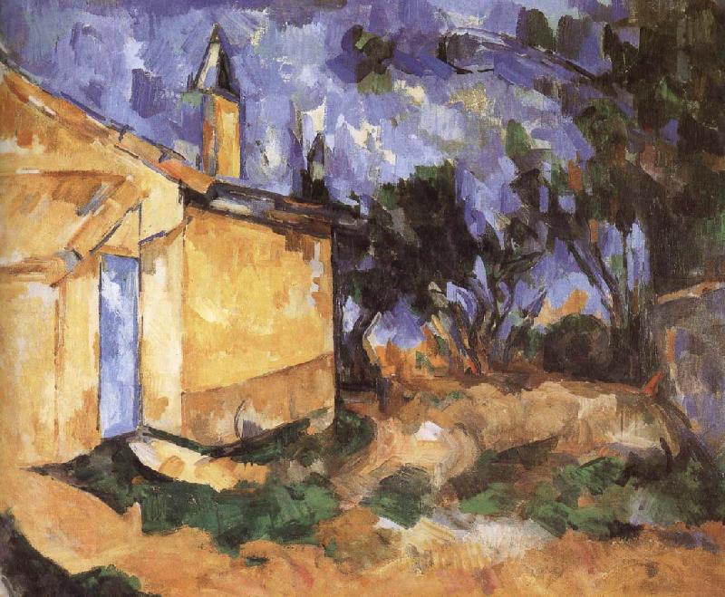 Paul Cezanne dorpen oil painting picture